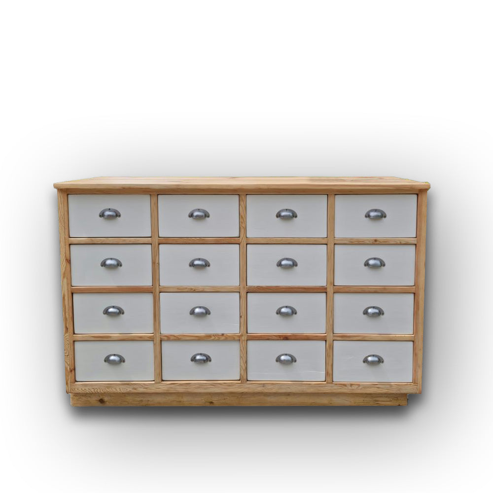 Apothekerschrank Apothekenschrank Apothekerkommode Schubladenschrank Kommode alt - 108