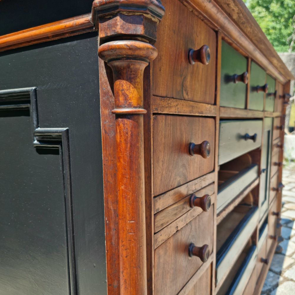 Klosterschrank Apothekerschrank antik - 111