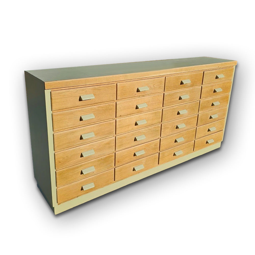 Antiker Alter Apothekerschrank Apothekerkommode Vintage Retro Pastell - 130