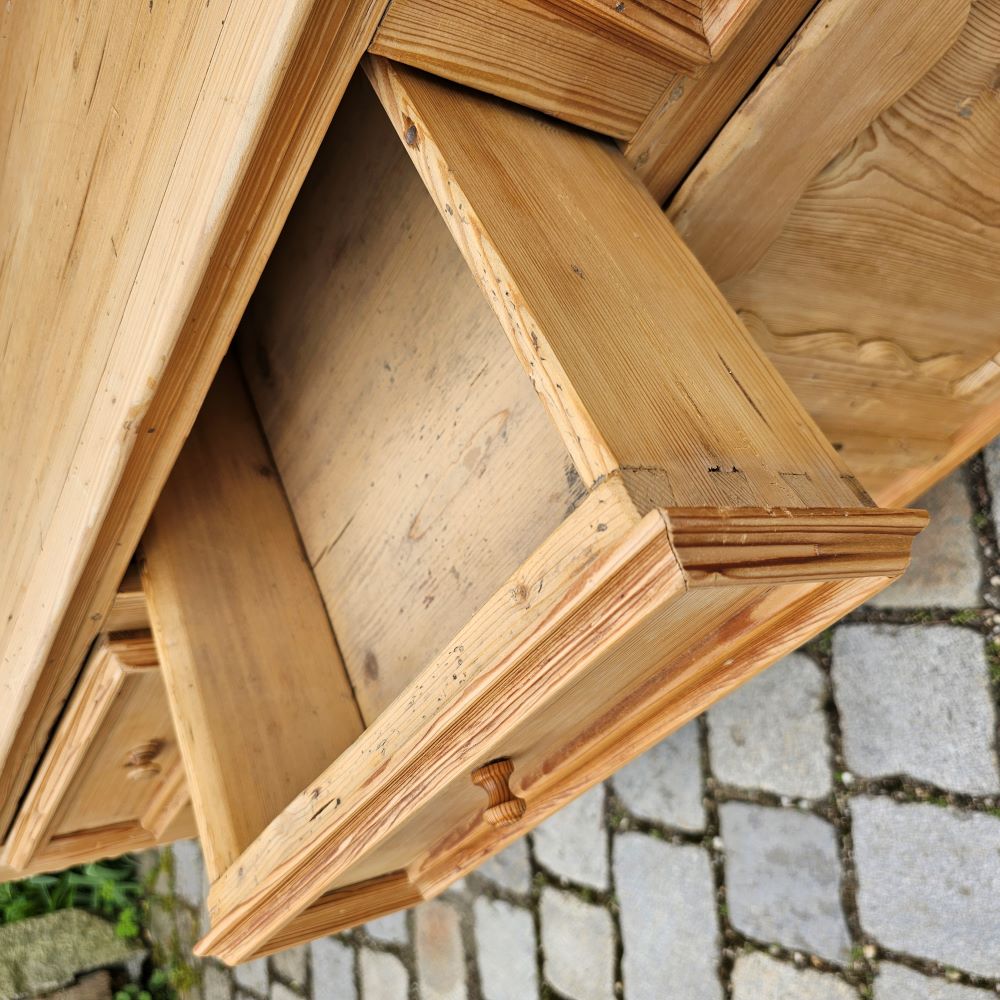 Altes antikes Buffet Kredenz Küchenschrank Anrichte Aufsatzschrank - 146