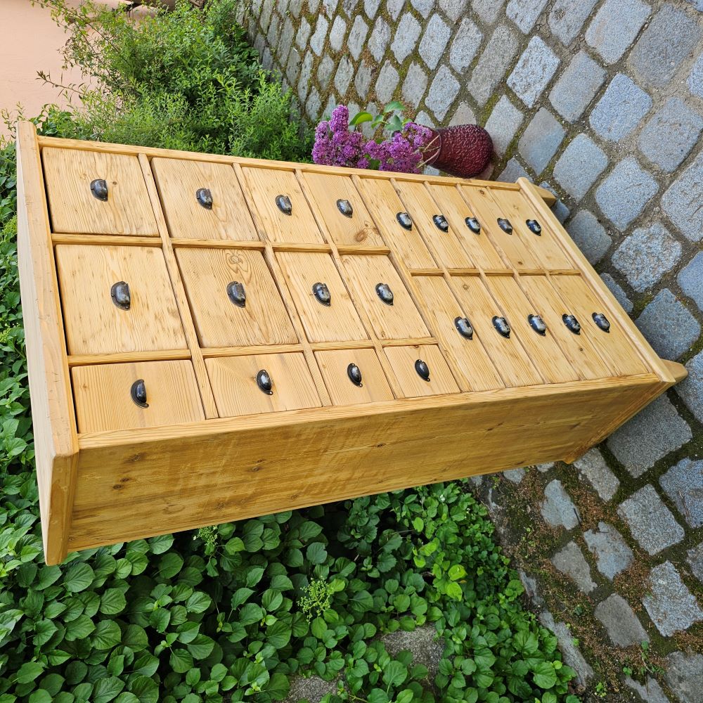 Apothekerschrank Schubladenschrank Highboard - 160