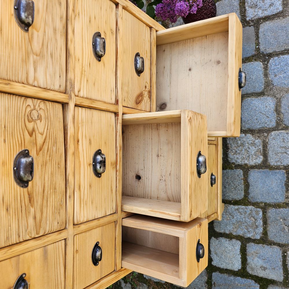 Apothekerschrank Schubladenschrank Highboard - 160