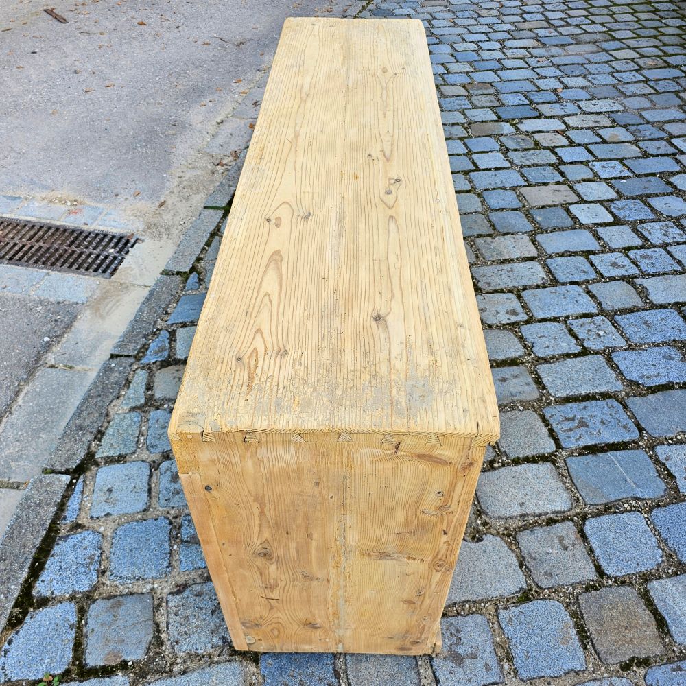 Alter antiker Apothekerschrank Schubladenschrank Ladentheke - 269