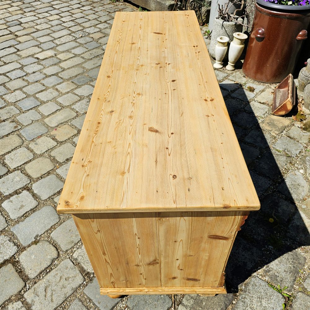 Alter antiker Apothekerschrank Schubladenschrank Ladentheke - 245