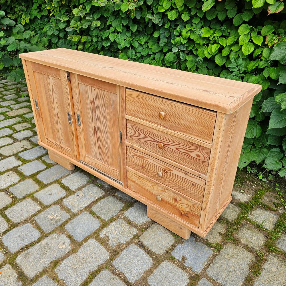 Alte antike Kommode mit Schuiebetüren Kästchen Büroschrank alt antik vintage retro - 263