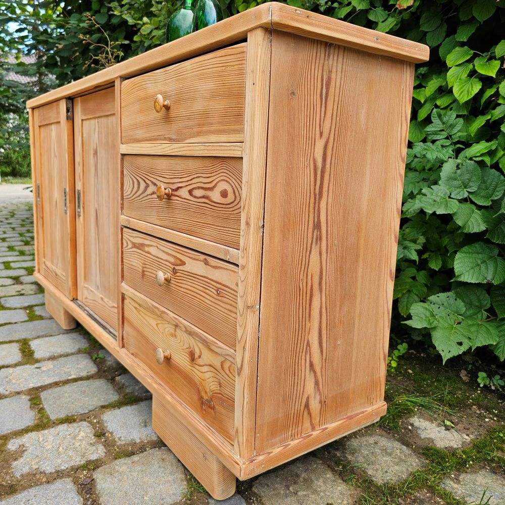 Alte antike Kommode mit Schuiebetüren Kästchen Büroschrank alt antik vintage retro - 263
