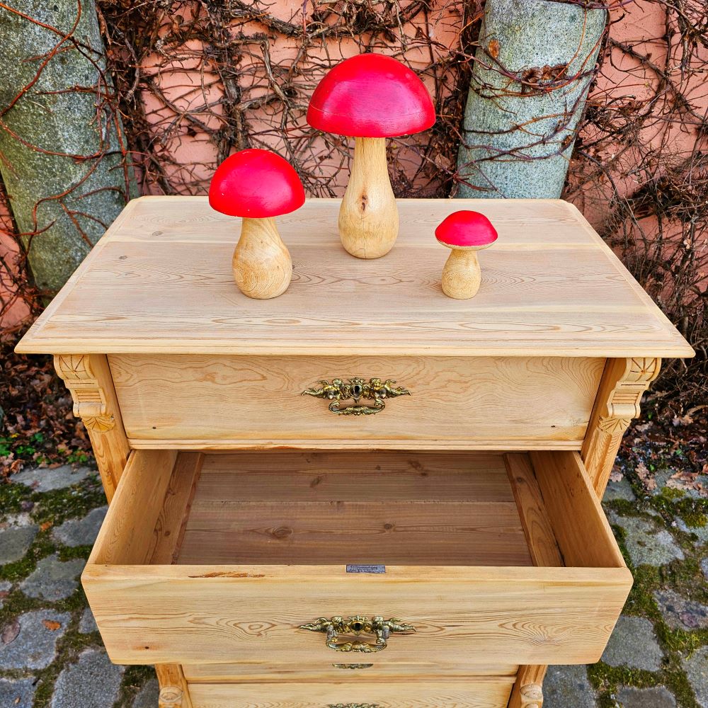 Antik alte schwedische Schubladenkommode, Herrenkommode original, Scandi Style - 201