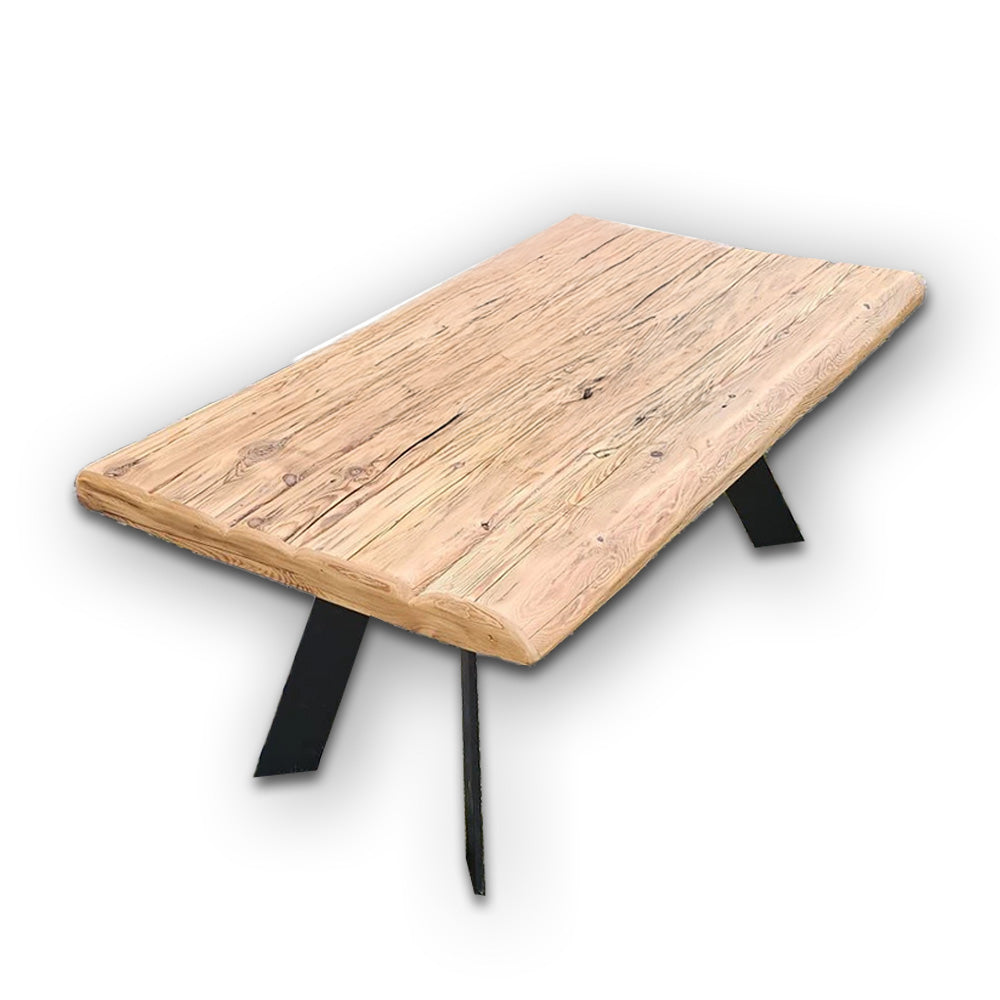 Balkentisch Altholz Balken Tisch Couchtisch Altholzbalkentisch - 128