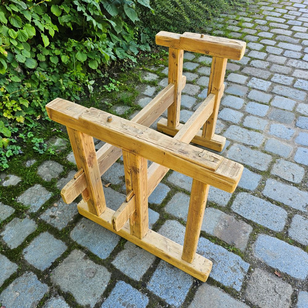 Kleine Alte rustikale Hobelbank Kaffeebar für Küche Tisch Schreibtisch - 266