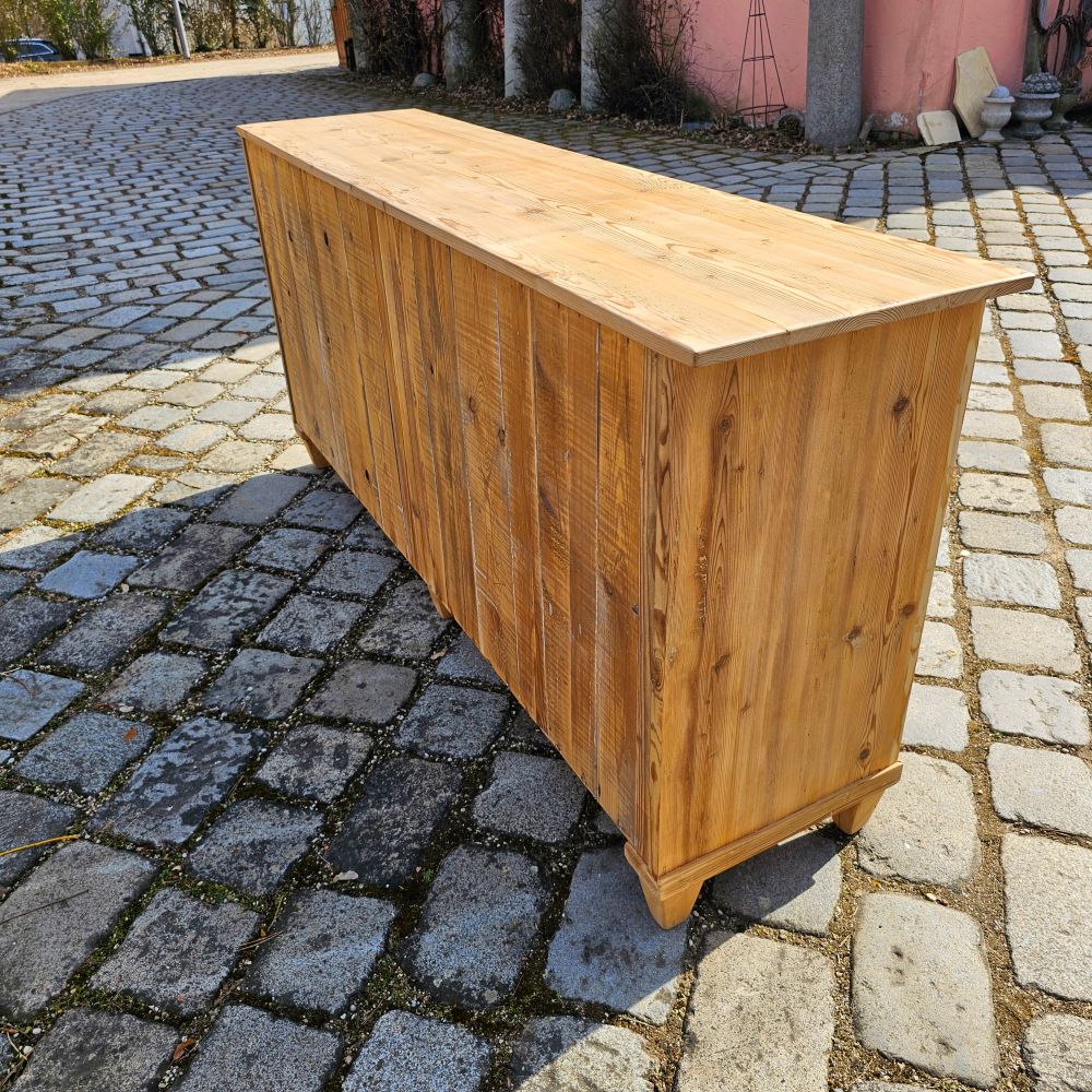 Alter antiker Apothekerschrank Sideboard Kommode mit 15 Schüben - 219