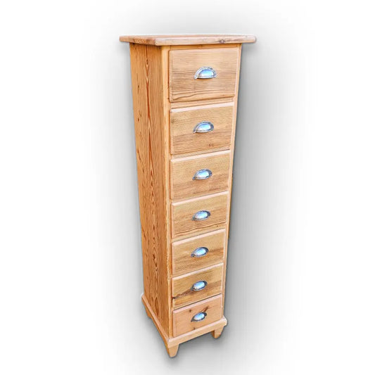 Reserviert - Apothekenschränkchen Schubladenschrank Schubladenkästchen vintage alt mit 7 Schüben - 279