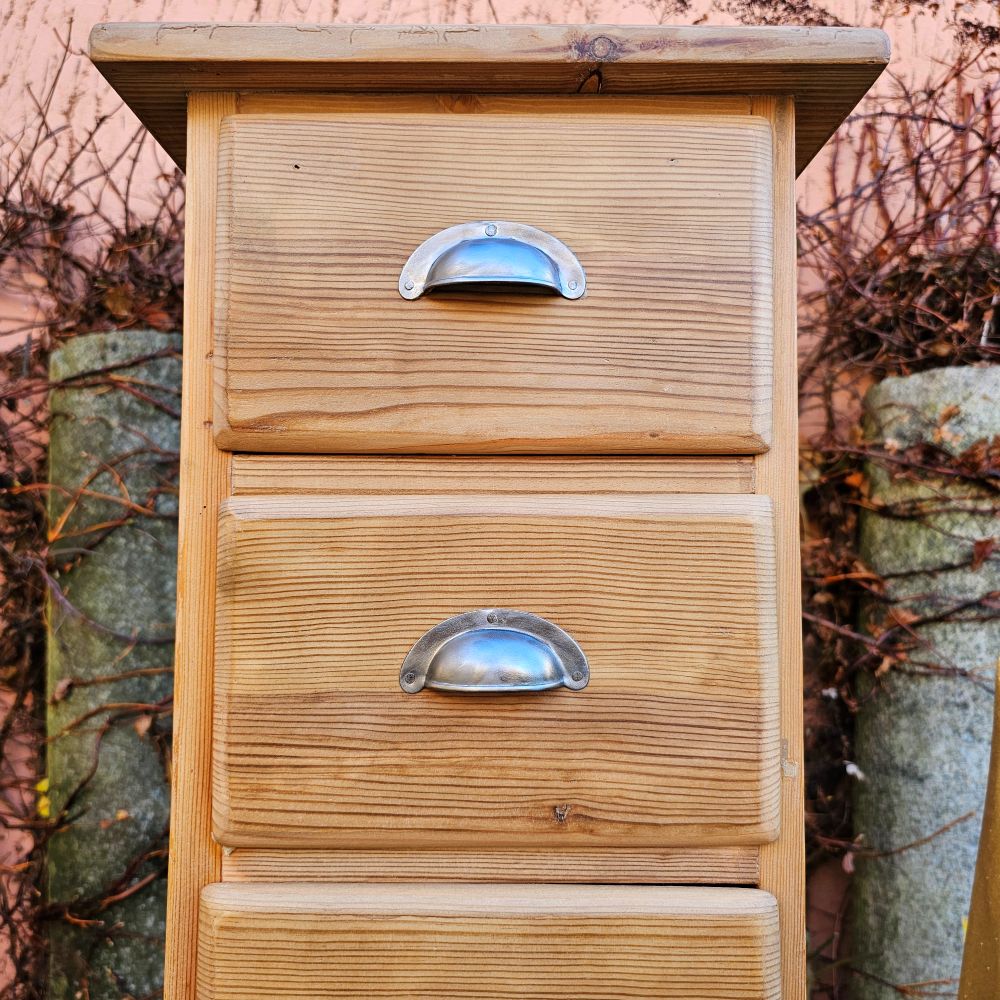 Apothekenschränkchen Schubladenschrank Schubladenkästchen vintage alt mit 7 Schüben - 279