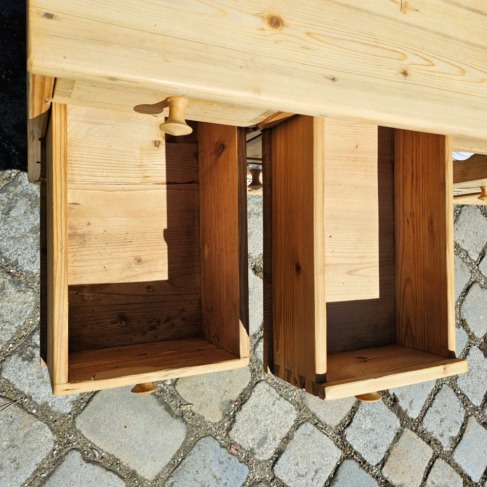 Alter antiker Apothekerschrank Schubladenschrank Ladentheke - 245