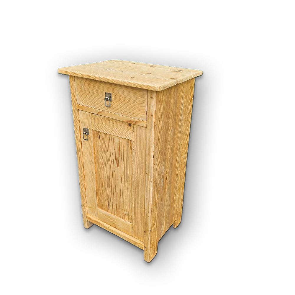 Nachtkästchen alt retro vintage antik mit Schlaufengriffen - 250