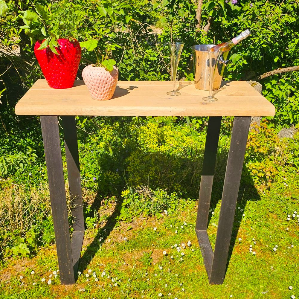 Stehtisch Eiche Eichentisch Vollholz Massivholztisch Tisch - 258