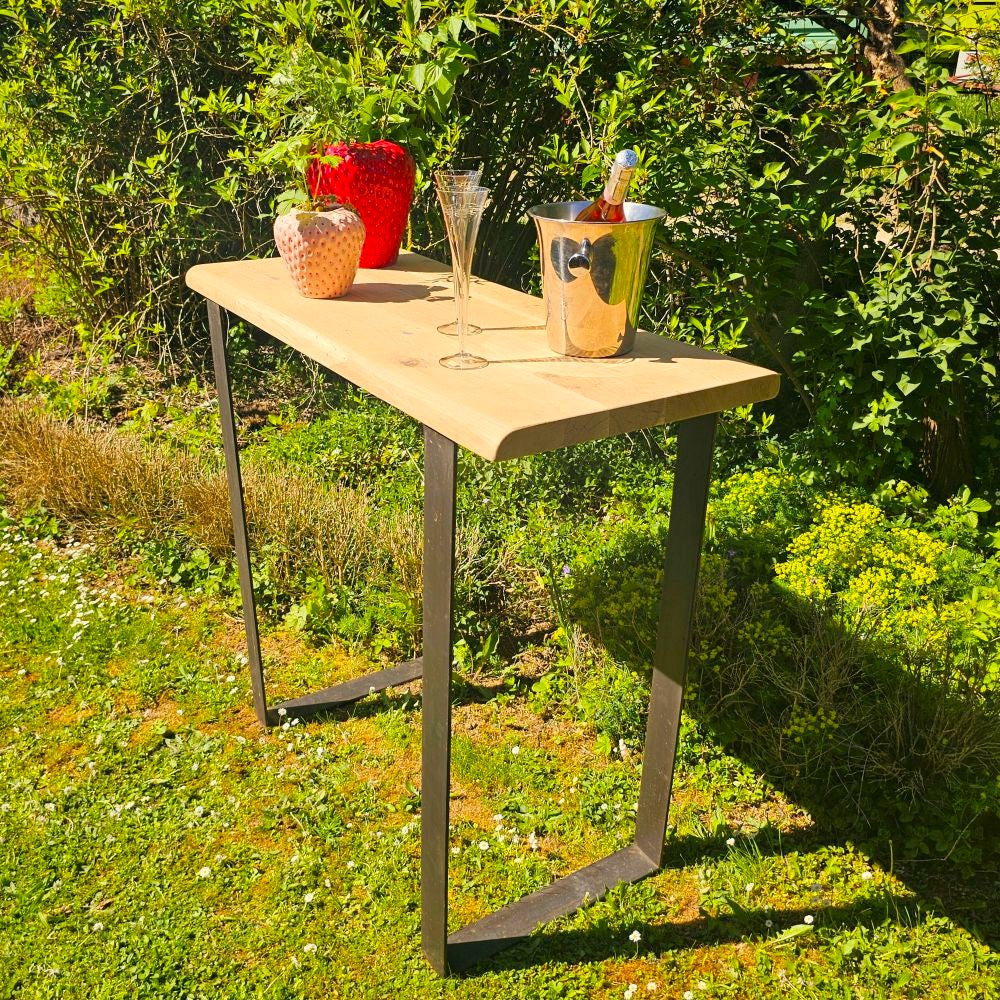 Stehtisch Eiche Eichentisch Vollholz Massivholztisch Tisch - 258