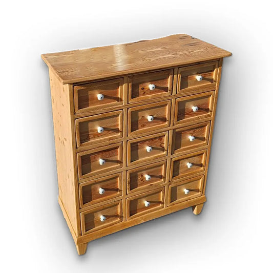 Alter antiker Apothekerschrank Apothekerkommode Schubladenschrank Sideboard - 293